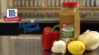 McCormick for Chefs s Salt Free Perfect Pinch Zesty Pepper Seasoning Blend