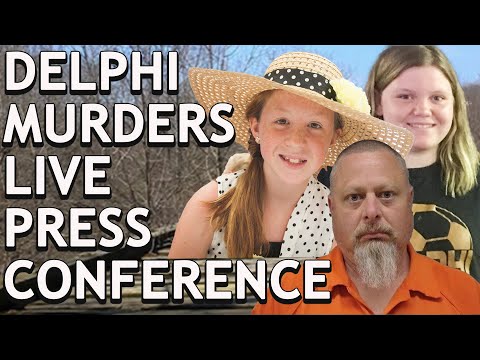 🚨 Delphi Murders Press Conference: Delphi Murders Suspect Arrested