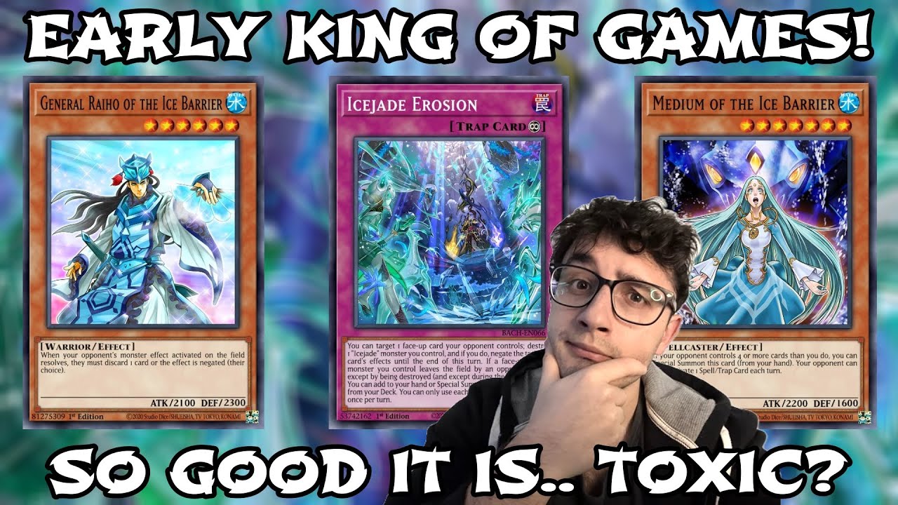 Yu-Gi-Oh! Duel Links || МОЯ РАННЯЯ КОЛОДА KING OF GAMES… ТОКСИЧНА? ЛЕДЯНОЙ БАРЬЕР ICEJADE = ШЛЮЗЫ!
