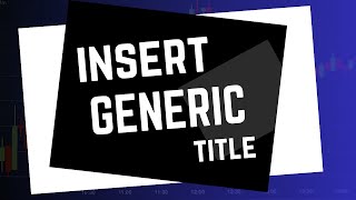How To Rank Your Insert Generic Title Video | Erik Larson