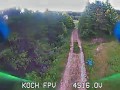 First time smacking a branch FPV LOL