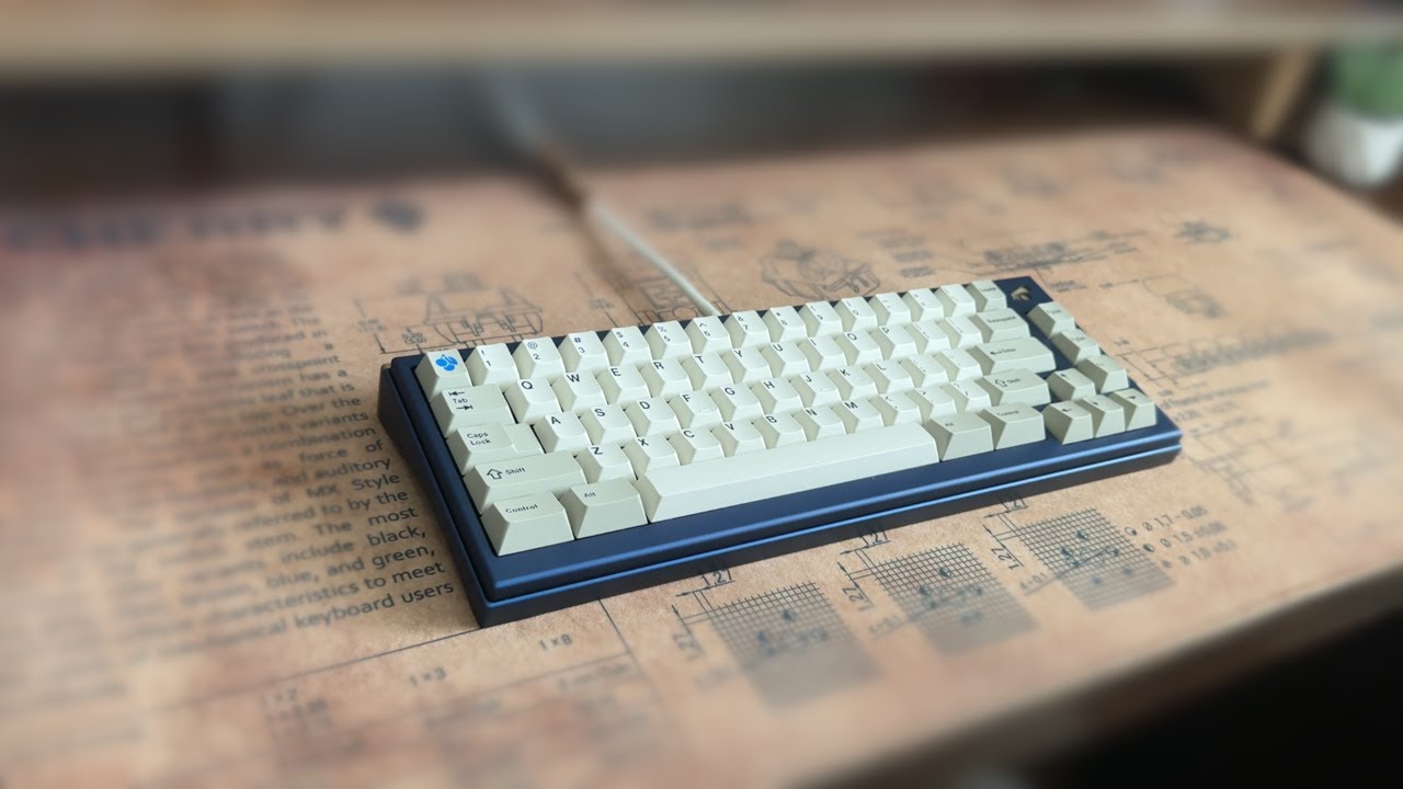 Chimera65 - Cherry MX Browns on POM Plate Typing Sounds