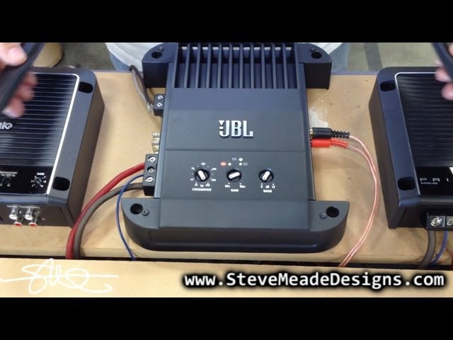 Glorious Bliver værre Overhale JBL GTO-501EZ Mono Amplifier vs. SMD Distortion Detector DD-1 (Results /  opinion) - YouTube