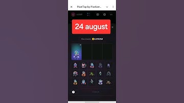 pixeltap by pixelverse telegram game daily combo #pixeltap #pixelverse #telegram #pixfi #crypto #ton