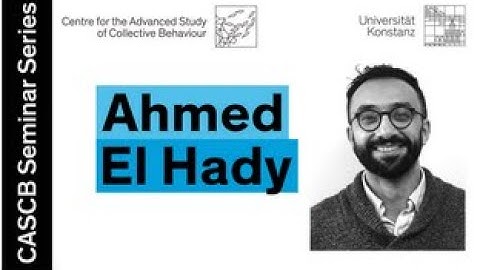 Ahmed El Hady - Integration: from trained to natural behaviors