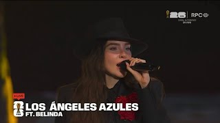 Por ella, Belinda brilla en el show del Mundial | Los Ángeles azules (amor a primera vista)🏆⚽️