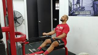 Underhand Grip Cable Rows