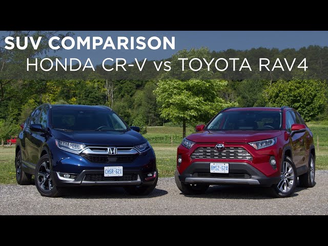 Arch Rivals: Honda CR-V versus Toyota RAV4 u2013 New and Used Car 