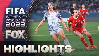 Switzerland vs. Spain Highlights | 2023 FIFA Women's World Cup | Round of 16