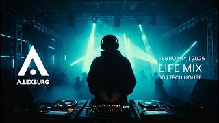 Tech House DJ Set 2026 | 60 Minutes Deep Groovy Club Vibes | A.LEXBURG | Ibiza Warm Up | #4