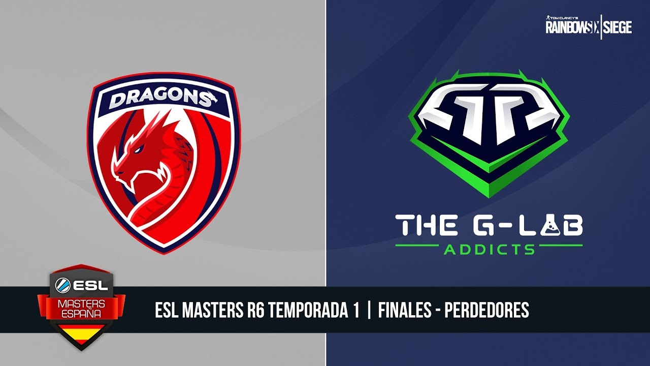 R6 - Dragons E.C vs. The G-Lab Addicts - Ronda Perdedores - ESL Masters R6 T1 electronics