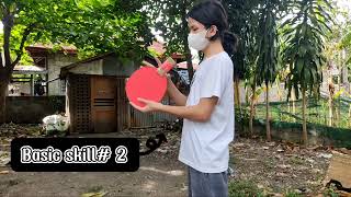 Basic Skill in Table Tennis || PERFORMANCE TASK IN P.E