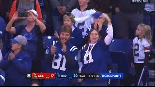 Gardner Minshew 4 Yard Touchdown Run | Browns vs Colts