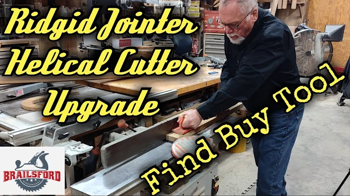 Transform Your 6 Inch Jointer With An Upgraded Helical Cutter Head From Find Buy Tool!