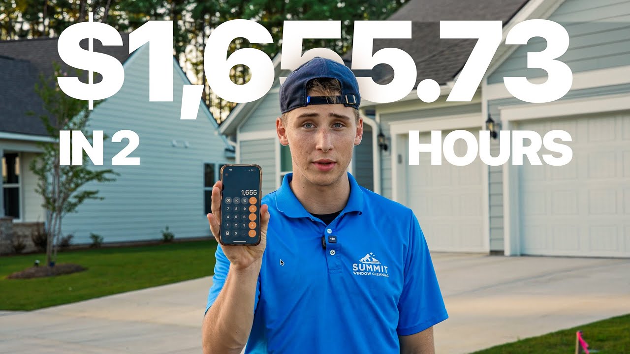 Скоростной забег на 1000 долларов с прибылью от продажи мытья окон в D2D (показываю всё)