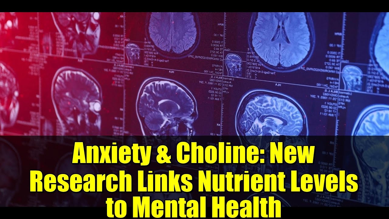 Anxiety & Choline: New Research Links Nutrient Levels to Mental Health