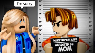 ROBLOX Brookhaven RP  FUNNY MOMENTS: Criminal Peter And Respectful Mother