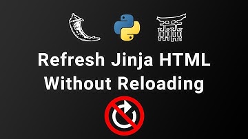Refresh Jinja HTML Without Reloading the Page | Flask Tutorial