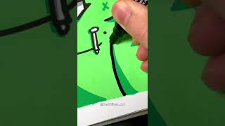 Drawing Dream using Posca Markers! (#Shorts)