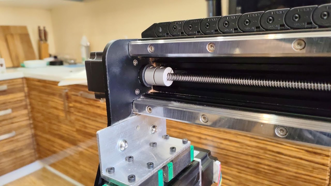 I made a nylon bearing for a motor shaft on the TTC 450