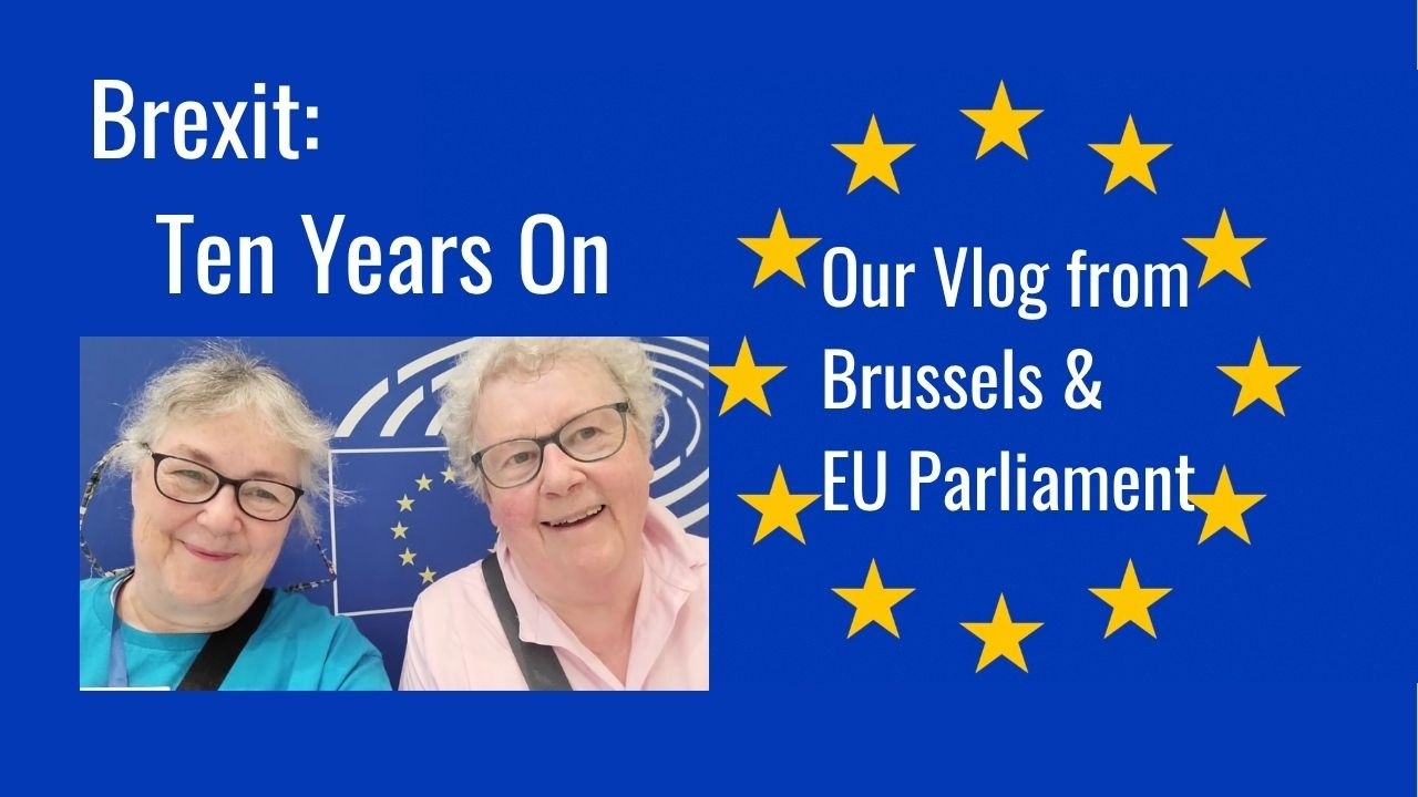 Brexit 10 years on: Our Vlog from Brussels