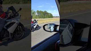 Triumph Daytona 660 Hitting the Rev Limiter! (CS Racing Exhaust + Quick shifter)