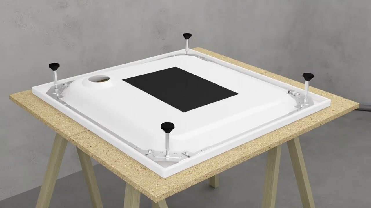 MONTAGEANLEITUNG Montage des Fuß-Systems für Bette Floor Duschwannen | SHK Badshop