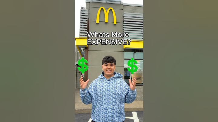 McDonald’s VS. Burger King: WHATS MORE EXPENSIVE?