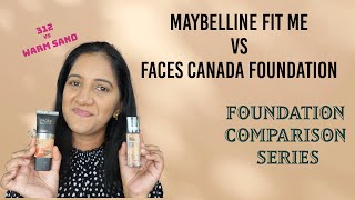 Maybelline Fit Me 312 Vs Faces Canada Hydra Matte Are These Shades A Match?