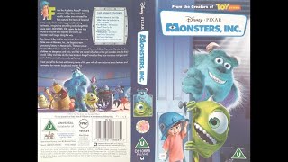 My Review Monsters Inc Vhs