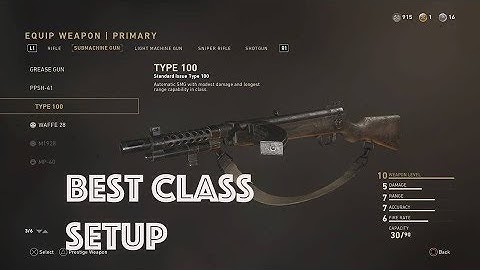TYPE 100 BEST CLASS SETUP COD WORLD WAR 2 GAMEPLAY!!!