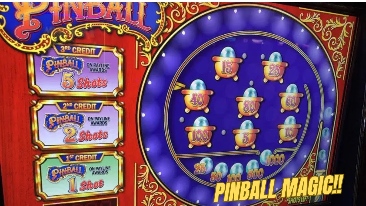 Pinball Slot Machine Surprises at Hard Rock Casino!