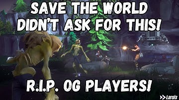 They Only Care About New Players Now?! STW OGs Are NOT Gonna Like This…