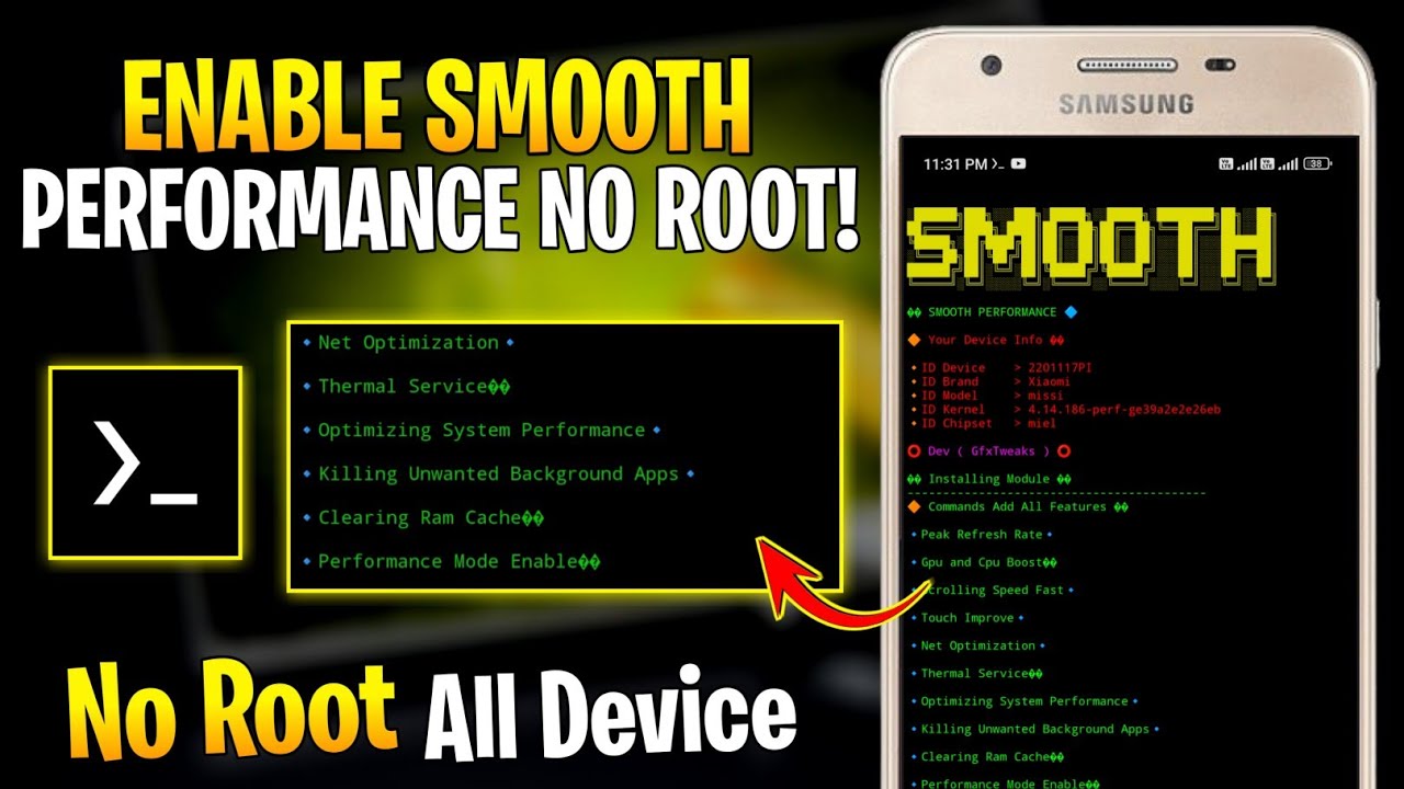 Finally ! Enable ( Smooth Performance ) No Root | Reduce FPS Drop & Fix ...