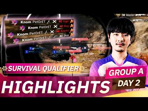 Brutal Highlights! PUBG Thailand Contenders Phase 2 Survival Qualifier Final Day Group A