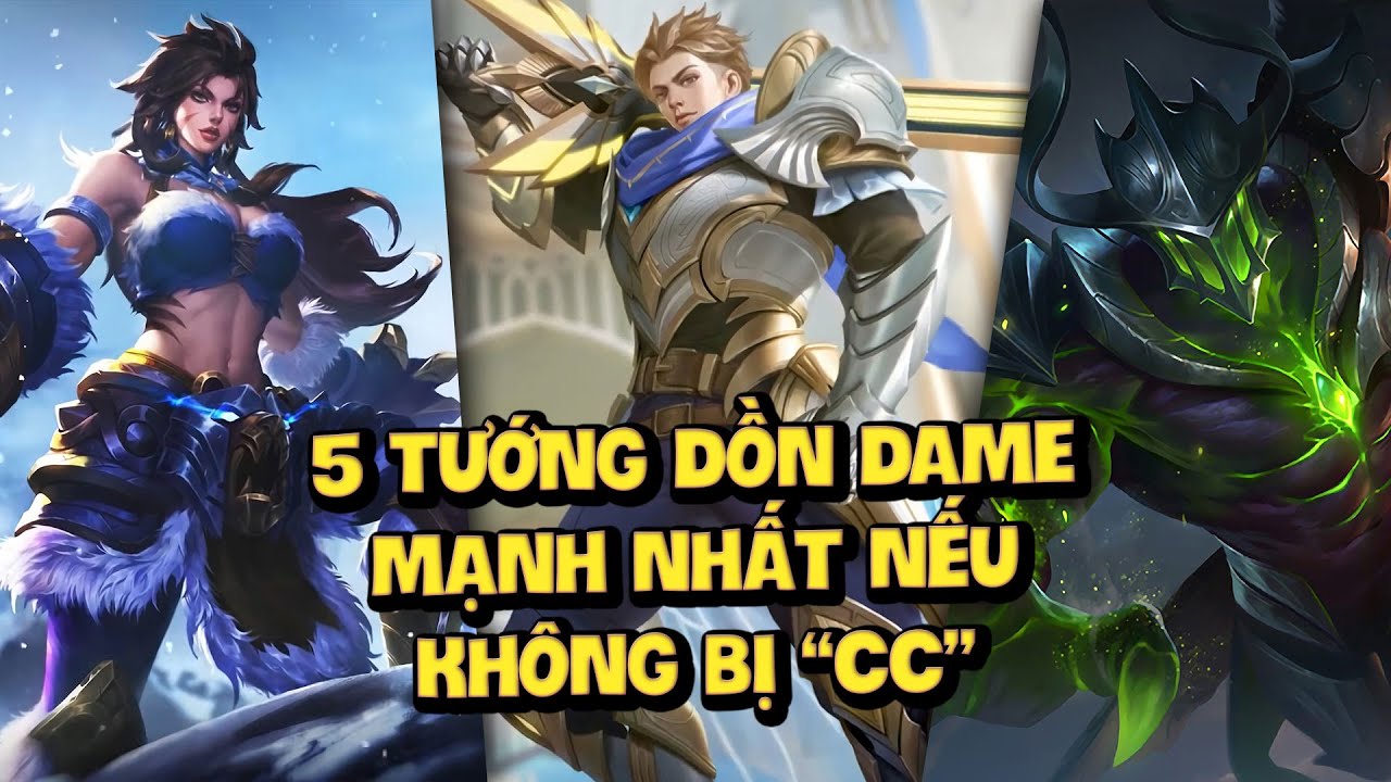 MLBB | TOP 5 TƯỚNG DỒN DAMAGE MẠNH NHẤT MOBILE …