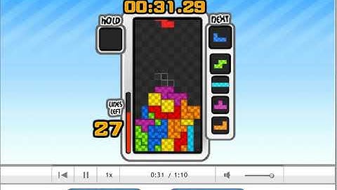 Tetris Friends Sprint 1m 10s 140ms