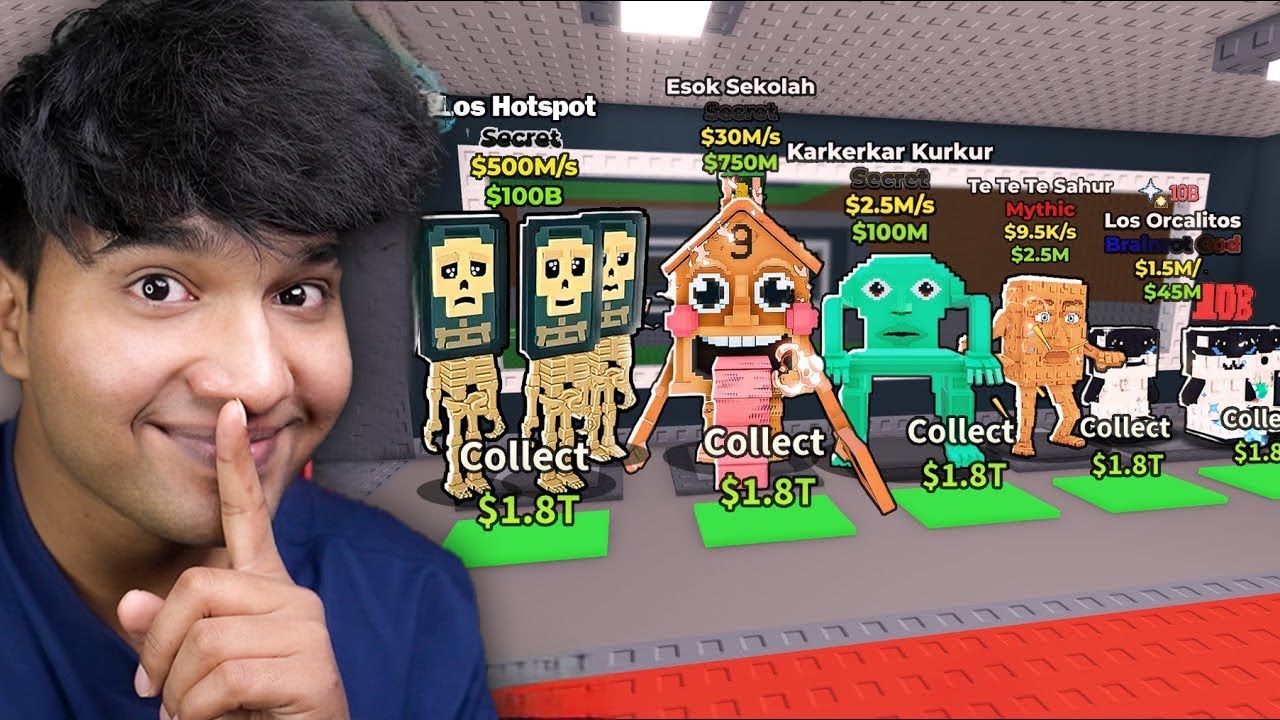 I STOLE 3 NEW SECRET BRAINROTS🤫