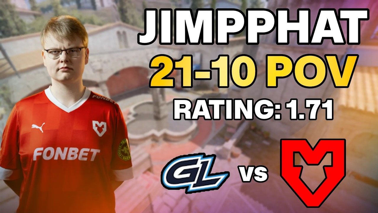 Jimpphat (21-10) GamerLegion vs MOUZ (Inferno) | IEM Melbourne 2025 | PRO POV