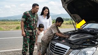 Download Lagu Mobil Jenderal TNI Mogok di Jalan Yang Sepi, Beruntung Anak Ini Ahli Mekanik Berhasil Memperbaikinya MP3