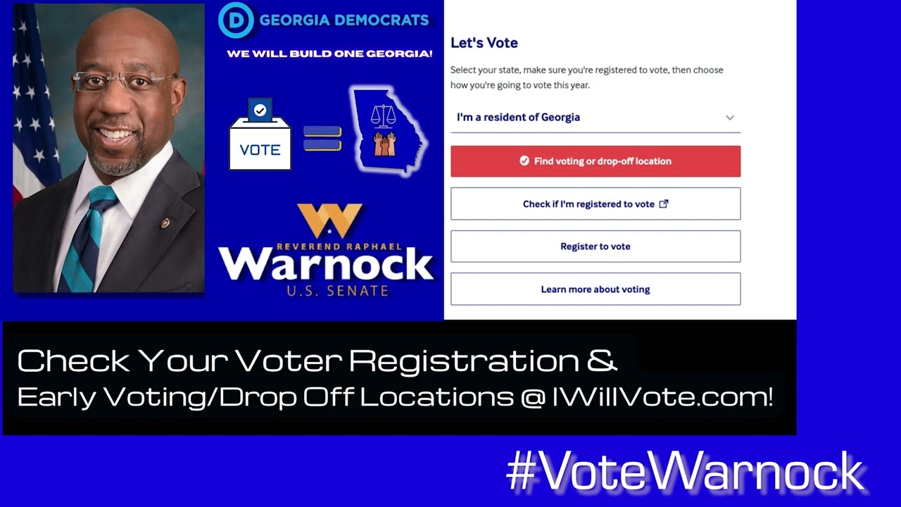 2022 Georgia Midterm Runoff Election Exclusive!