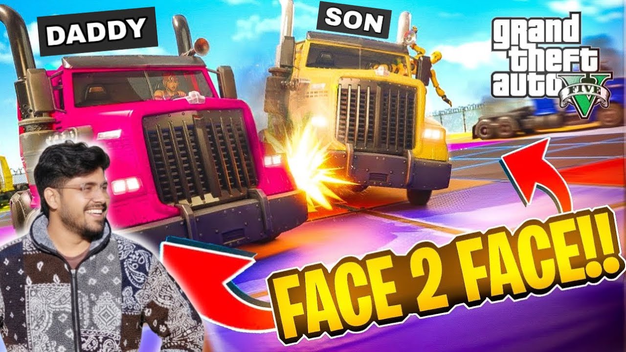 100% Guaranteed WRECK! The INSANE New Face-to-Face Race in GTA 5