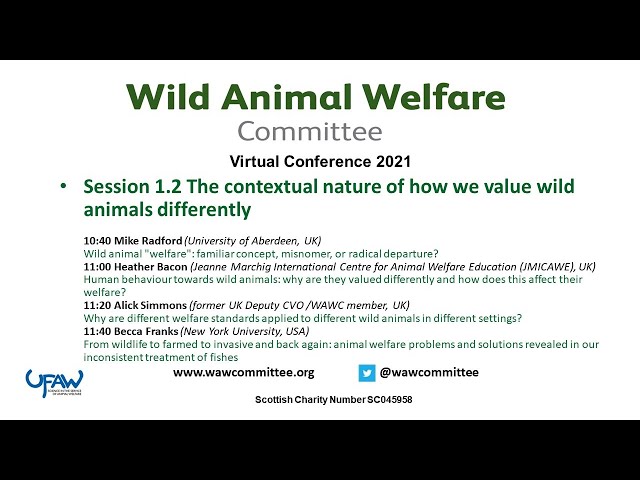 Wild Animal Welfare - UFAW