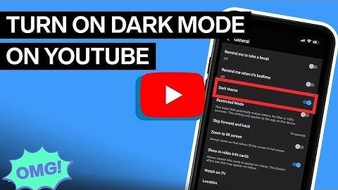How to Enable YouTube Dark Mode/ Black Theme - No Apps ! No Root