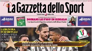 Domani in regalo con Sportweek  figurine esclusive dell'album Panini