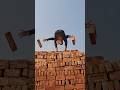 New technique for catching bricks from above