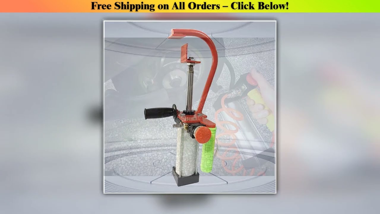 Air Compression Tire Dismantling Machine Vacuum Tyre Changer Remove Tool Manual Operate Changing