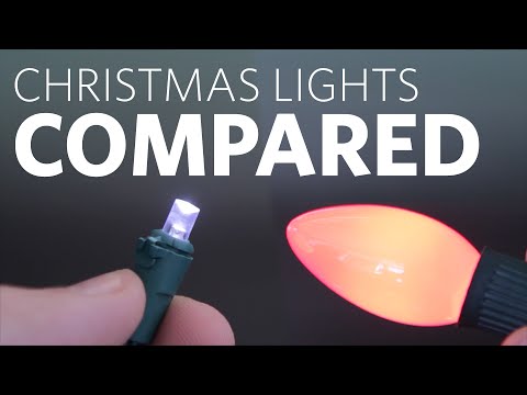 LED vs. Incandescent Christmas Lights: Which should you choose?
