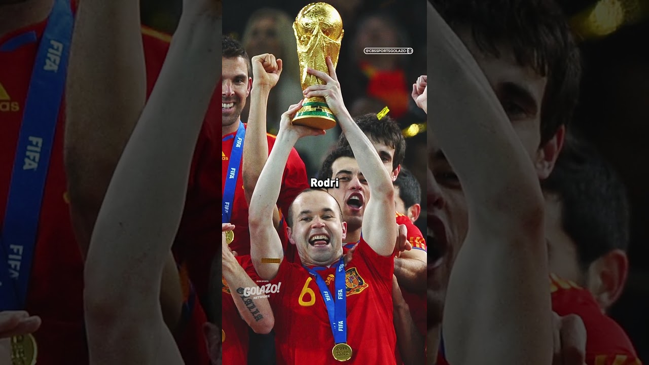 From watching Spain become world champions through a camp screen, to becoming a champion himself ❤️