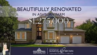 What if the home you’ve been waiting for in Ashburn Farm has already done the renovating for you?